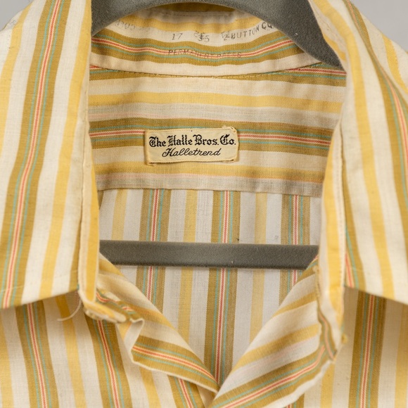 Vintage the Halle Bross buttons down shirt size M/L - Picture 4 of 11